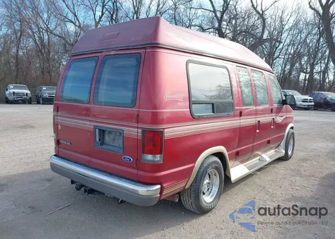 1996 Ford Econoline E150 Van z USA, uszkodzony, nr VIN 1FDEE14H0THA39346